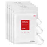 COSRX Acne Pimple Patch Absorbing Hydrocolloid Original 3 Size Patches for Blemishes and Zits Cover, Spot Stickers for Face and Body, Not Tested on Animals