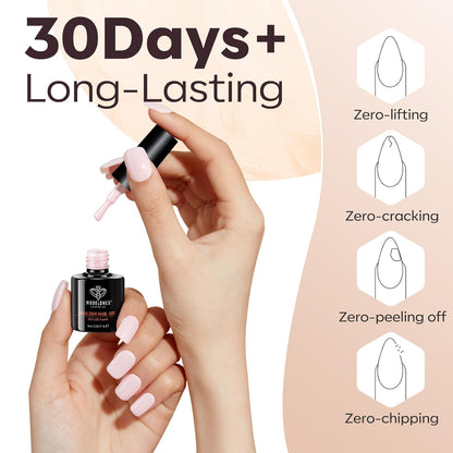 modelones_Builder_Nail_Gel_Polish_Set,_Base_Colors_Jelly_Nude_Pink_Hard_Strengthener_Rubber_Gel_Polish_8-in-One_Extension_LED_Nail_Lamp_Cured_6_Colors