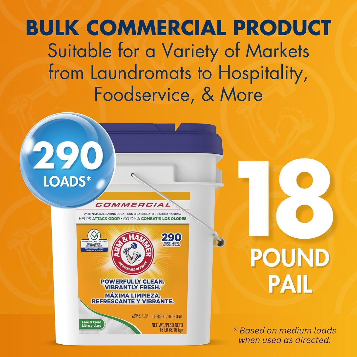 Arm_&_Hammer_Powder_Laundry_Detergent,_Professional_Soap_for_Washing_Clothes,_290_Loads,_Free_and_Clear,_Bulk_18lb_Pail