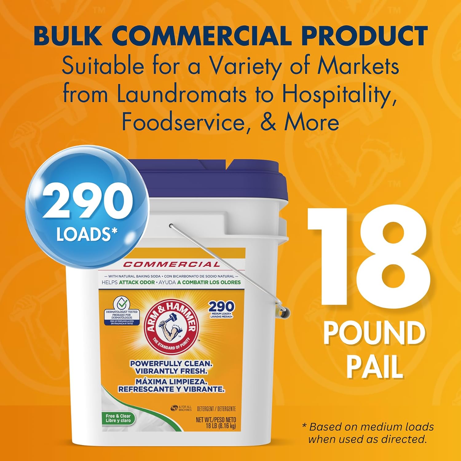 Arm_&_Hammer_Powder_Laundry_Detergent,_Professional_Soap_for_Washing_Clothes,_290_Loads,_Free_and_Clear,_Bulk_18lb_Pail