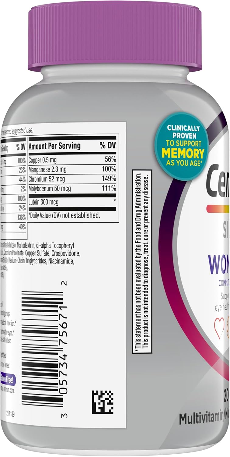 Centrum_Silver_Women's_Multivitamin_for_Women_50_Plus,_Multivitamin/Multimineral_Supplement_with_Vitamin_D3,_B_Vitamins,_Non-GMO_Ingredients,_Supports_Memory_and_Cognition_in_Older_Adults_-_200_Ct
