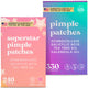 Circle Pimple Patches With Ingredients & Pink Superstar Patches Bundle