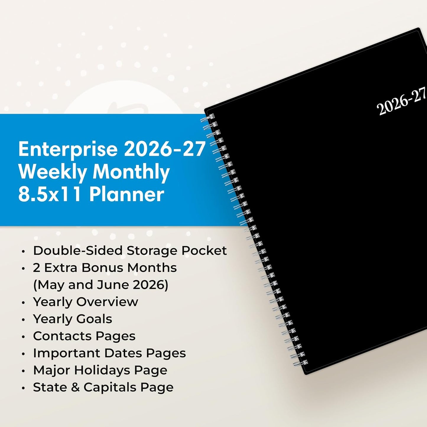 Blue_Sky_2026-2027_Weekly_&_Monthly_Academic_Planner,_8.5"x11",_Enterprise_|_July_2026_-_June_2027,_Flexible_Cover,_Wirebound,_Laminated_Tabs,_Academic_Year