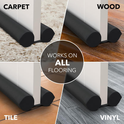 Everlasting_Comfort_2_Sided_Under_Door_Draft_Stopper_for_Bottom_of_Doors_-_Quick_Install,_Keeps_Heat_In_&_Cold_Air_Out_-_Sound_Proofing_Foam_Strip_Gap_Filler,_Noise_Blocker_for_Interior_-Fits_30"-36"W