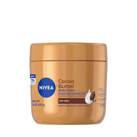 NIVEA_Cocoa_Butter_Body_Cream_with_Deep_Nourishing_Serum,_Cocoa_Butter_Cream_for_Dry_Skin,_16_Ounce_Jar