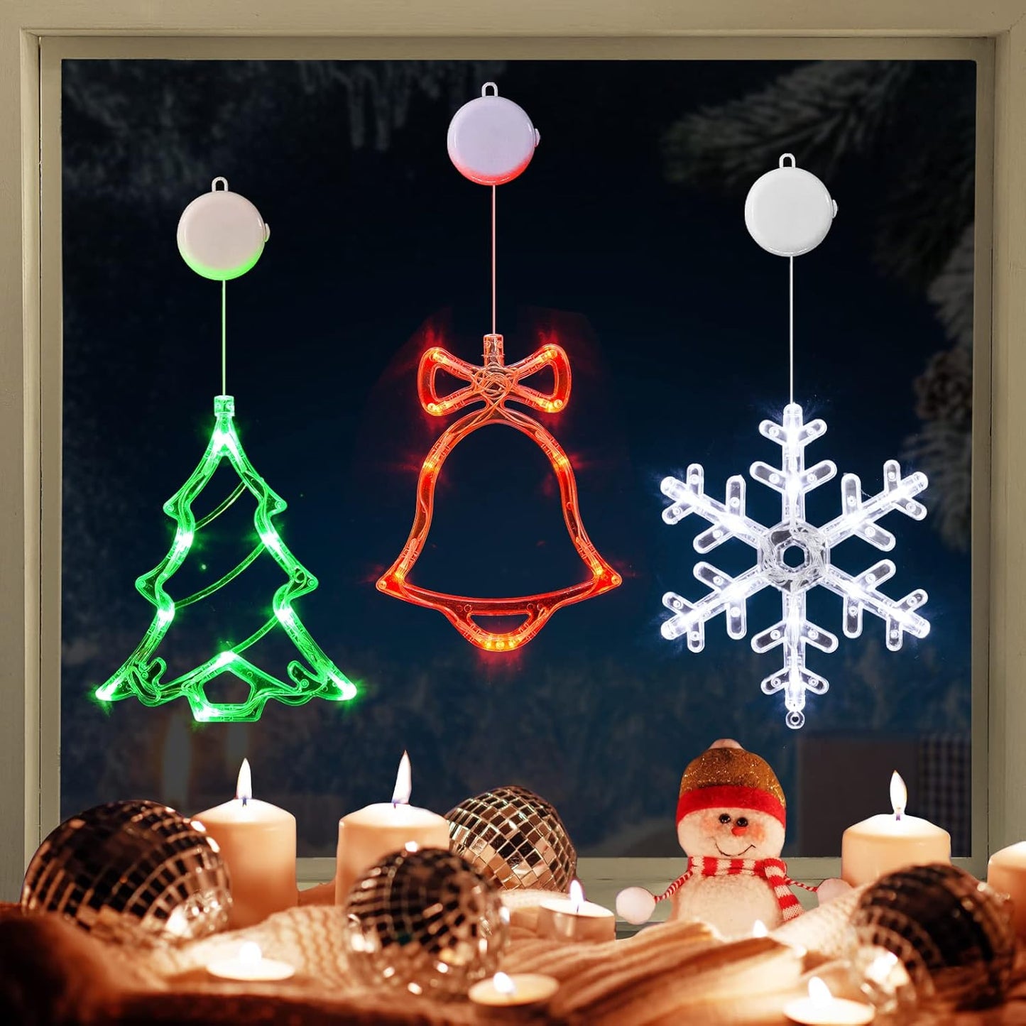 LOLStar_Christmas_Window_Decorations,3_Pack_Jingling_Bell,Christmas_Tree,Snowflake_Christmas_Window_Lights_with_Suction_Cup,_Timer_Function_&_Slow_Fade_Mode_Battery_Operated_Indoor_Lights