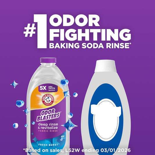ARM_&_HAMMER_Odor_Blasters_Deep_Rinse_and_Revitalize_Fabric_Rinse,_Laundry_Additive,_Eliminates_Sweat_and_Musty_Odors,_Fresh_Burst_Scent,_50_fl_oz