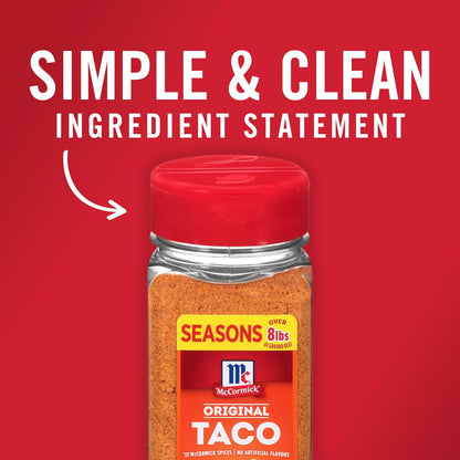 McCormick_Taco_Seasoning_Mix,_Original,_No_MSG_Added,_No_Dairy_Ingredients,_No_Artificial_Flavors,_For_Tacos,_Nachos,_Fajitas_and_More,_8.5_oz