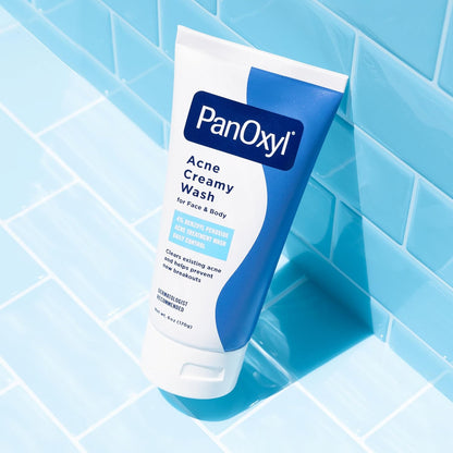 PanOxyl_Antimicrobial_Acne_Creamy_Wash,_4%_Benzoyl_Peroxide,_6_Ounce