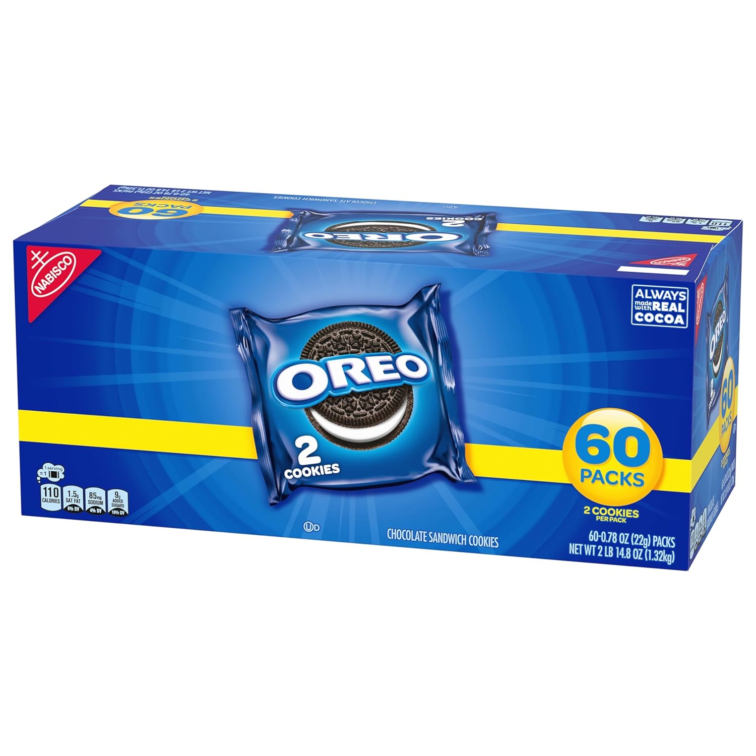 OREO_Chocolate_Sandwich_Cookies,_60_Snack_Packs_(2_Cookies_Per_Pack)