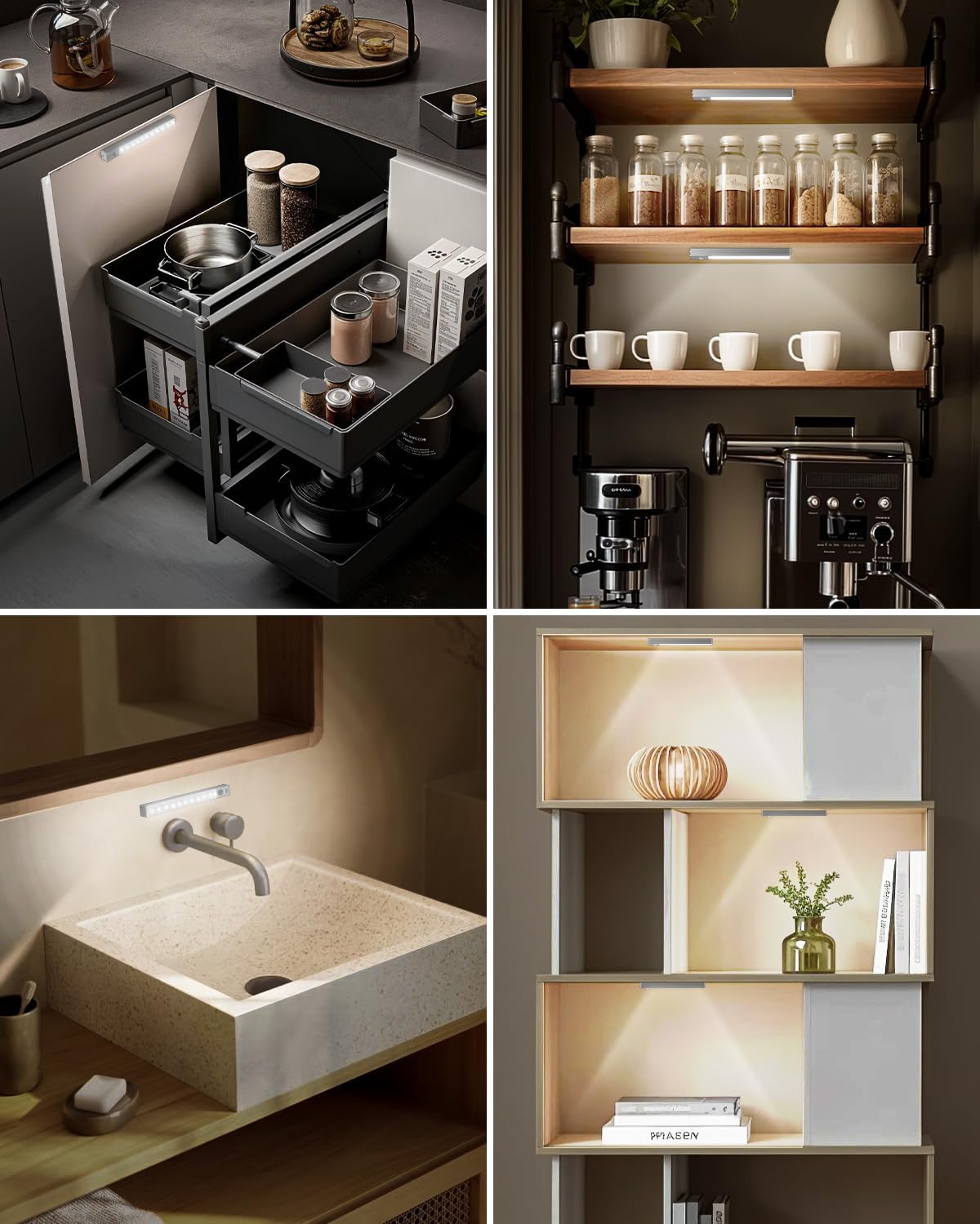 3_Pack_/6_Pack_Led_Under_Cabinet_Lights_Wireless_with_Charging_Station,_7’’_Rechargeable_Motion_Sensor_Light_Indoor,_Dimmable_Closet_Lights_for_Cabinets,_Bookshelf,_Stair,_Hallway_Cold_White/_Warm_White