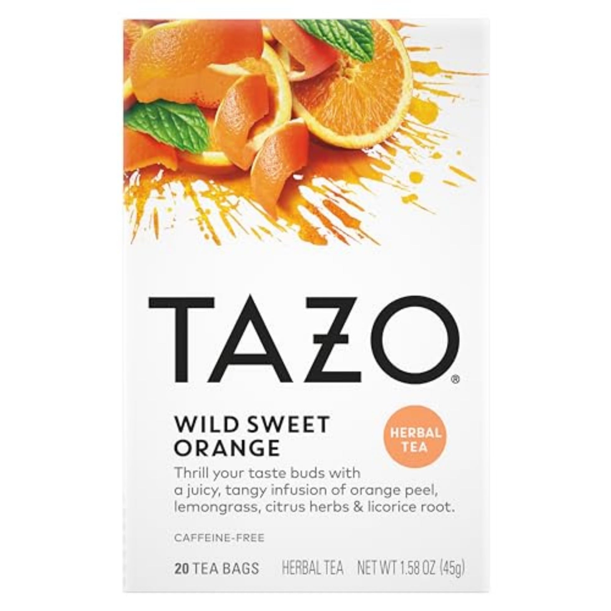 20 Tea Bags - Wild Sweet Orange