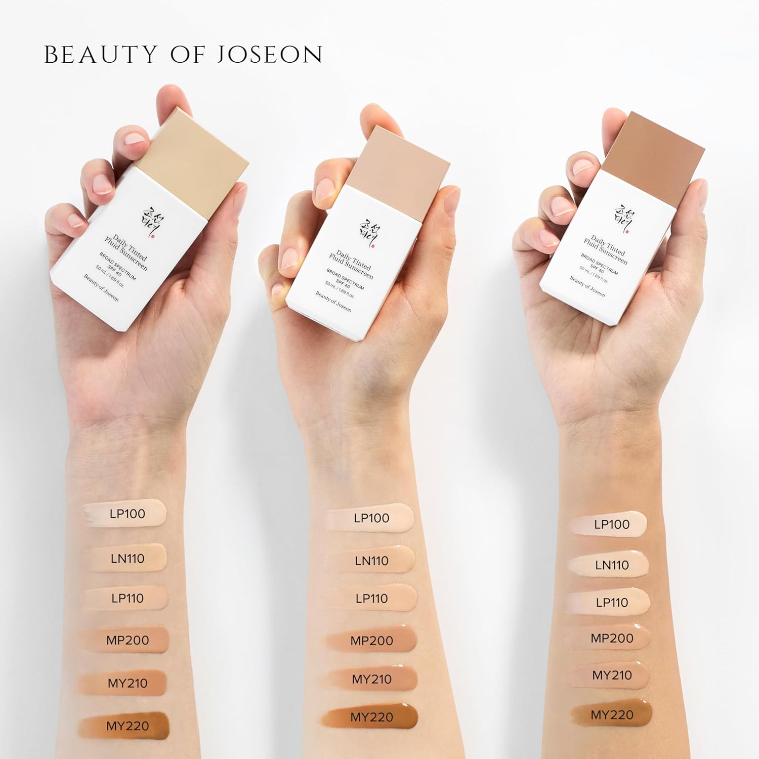 Beauty_of_Joseon_Daily_Tinted_Fluid_Sunscreen_12_Shades_for_Face_Moisturizing_Broad_Spectrum_SPF_40_Korean_Skincare_50ml,_1.69_fl.oz_#LN110_|_12_Shades,_for_Face,_Moisturizing,_Broad_Spectrum,_Korean_Skincare,_#LN110