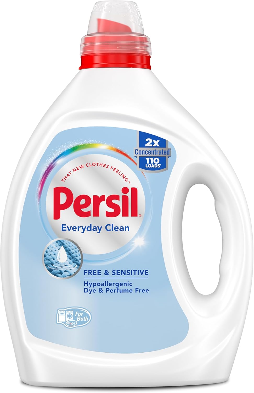 Persil_Free_&_Sensitive_Laundry_Detergent_Liquid,_82.5_Fl_Oz,_110_Loads,_Ultra_Concentrated_Laundry_Soap,_Unscented_&_Hypoallergenic_for_Sensitive_Skin,_All_Water_Temperatures,_HE_Safe