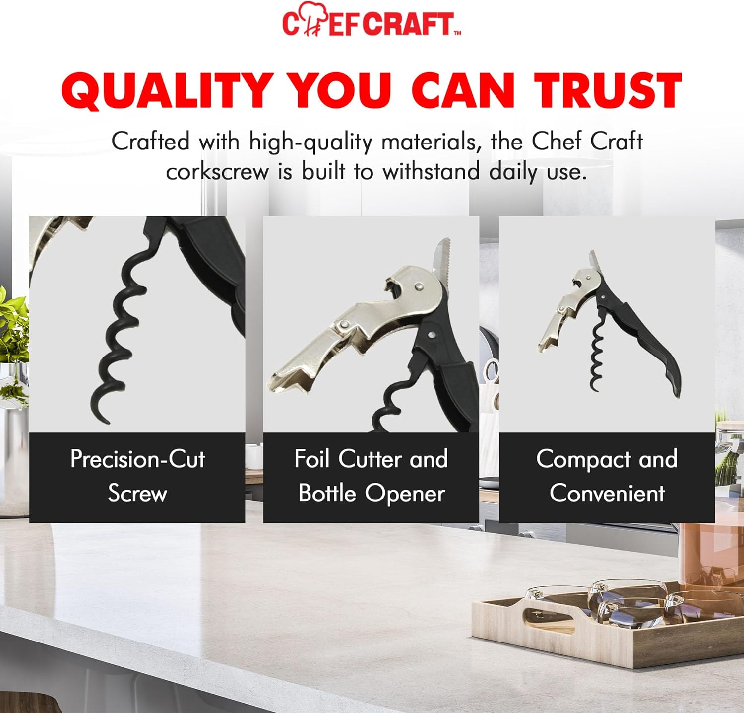 Chef_Craft_Select_Waiters_Corkscrew_with_Foil_Cutter_and_Bottle_Opener,_5_inches_in_Length,_Stainless_Steel/Black
