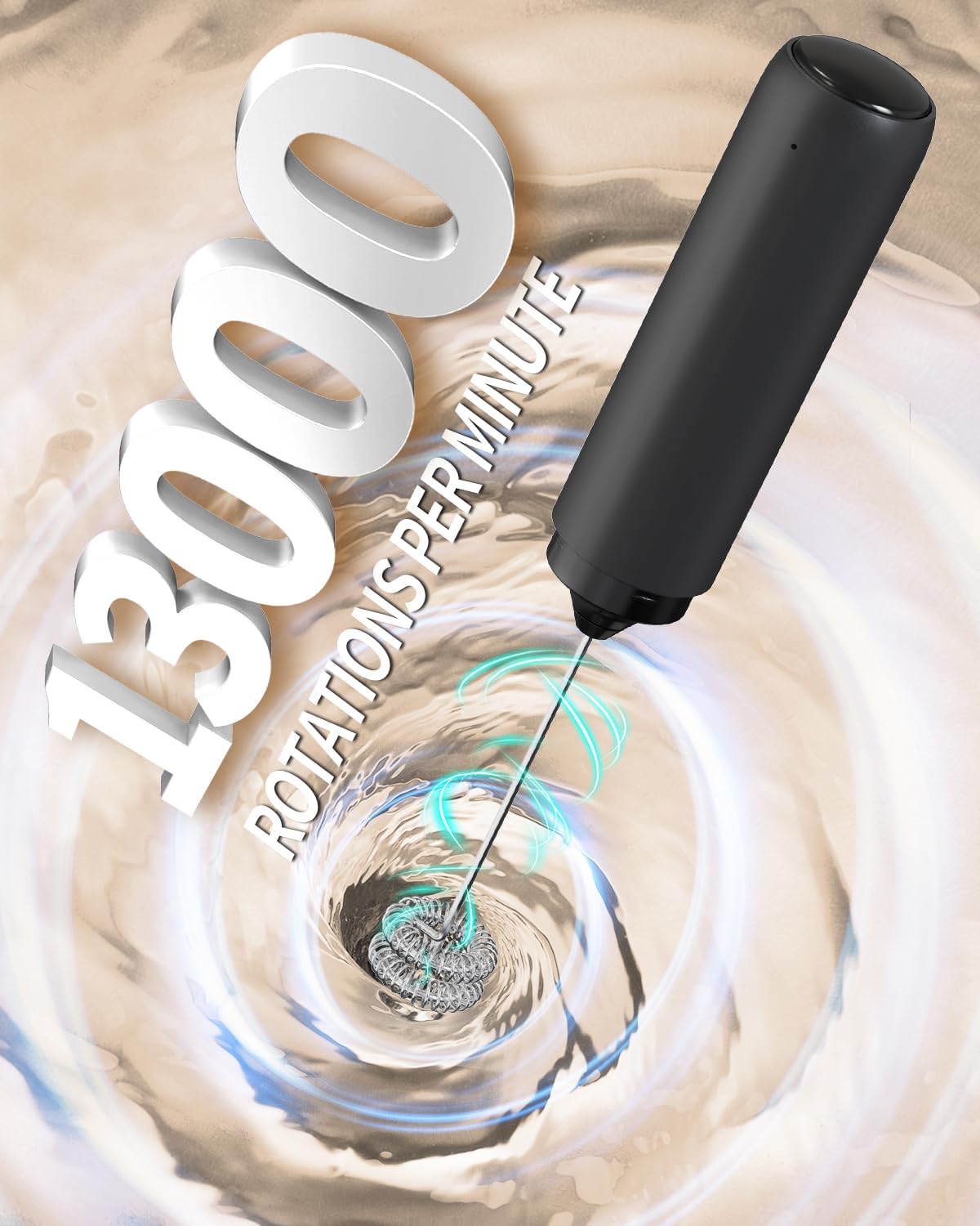 CIRCLE_JOY_Rechargeable_Milk_Frother_Hanheld,_Dual_Coil_Whisk_Head_Electric_Coffee_Frother,_Portable_Hand_Frother_Wand_Drink_Mixer_for_Matcha_Lattes_Cappuccino,_Kitchen_Gifts,_Black