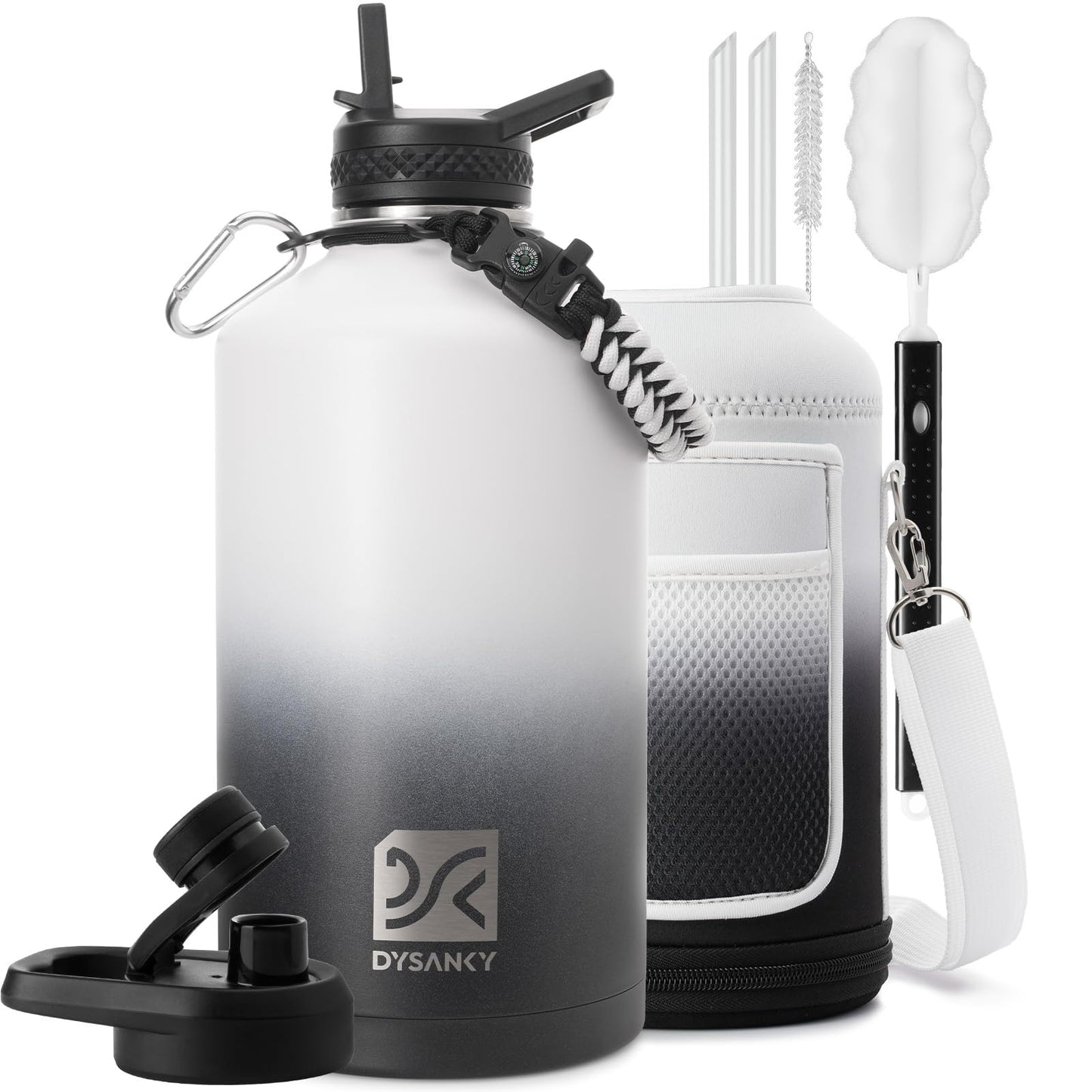 White/Black - 128 Ounces