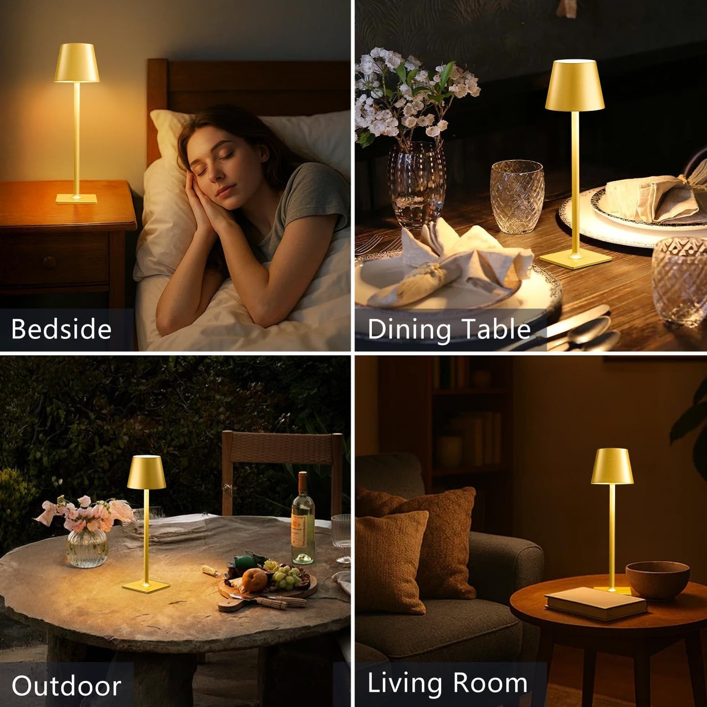 2_Pack_Gold_Rechargeable_Table_Lamps,Cordless_Lamp_with_6000mAh_Battery_Operated,Wireless_Lamp_for_Restaurant_Home_Dinner_Dining_Kitchen_Outdoor_Patio,Waterproof_&_Portable