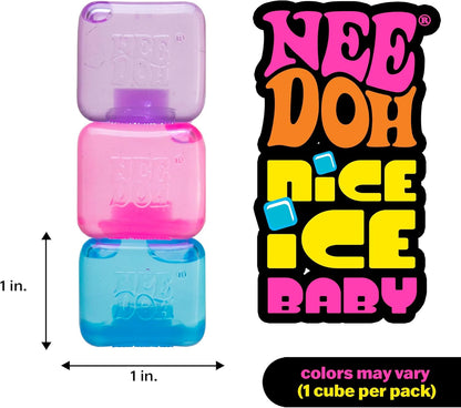 Schylling_NeeDoh_Nice_Ice_Baby_-_Sensory_Squeeze_Toy_-_Super_Solid_Squish_-_1.25"_Wide_-_Color_May_Vary_(Pack_of_1)