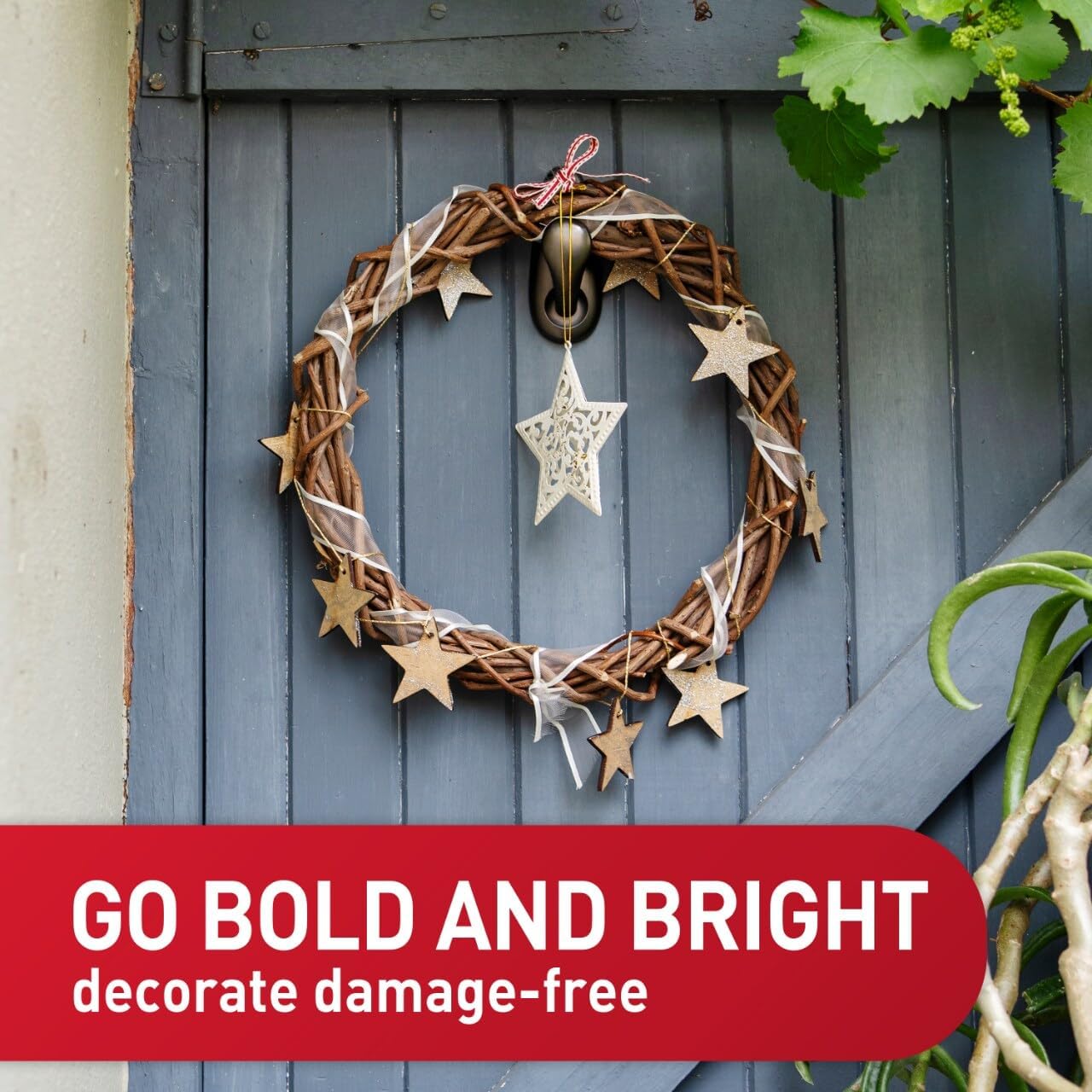 Command_5_lb_Large_Oil_Rubbed_Bronze_Metal_Hooks,_2_Coat_Hooks_and_4_Strips,_Damage-Free_Hanging_with_Adhesive,_Forever_Classic_Great_for_Christmas_Decorations