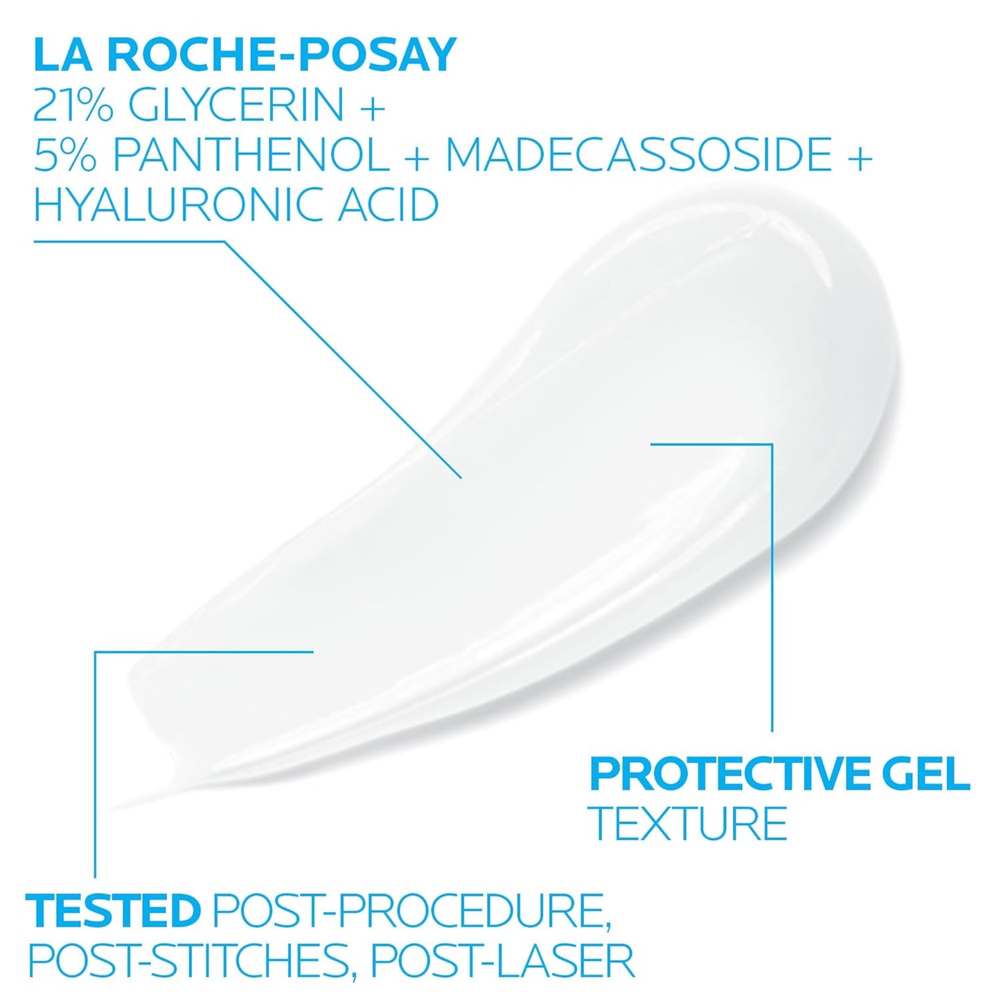 La_Roche-Posay_Cicaplast_Gel_B5,_Protective_Repair_Gel_for_Cracked,_Chapped_Skin_with_Madecassoside_and_Glycerin,_Tested_Post-Procedure,_Post-Stitches,_Post-Laser,_1.35_Fl_Oz
