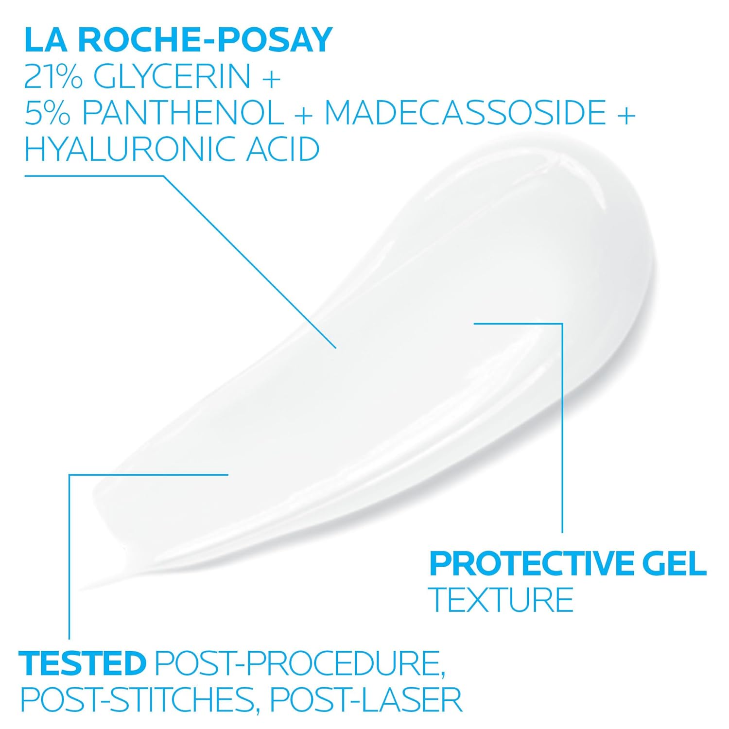 La_Roche-Posay_Cicaplast_Gel_B5,_Protective_Repair_Gel_for_Cracked,_Chapped_Skin_with_Madecassoside_and_Glycerin,_Tested_Post-Procedure,_Post-Stitches,_Post-Laser,_1.35_Fl_Oz