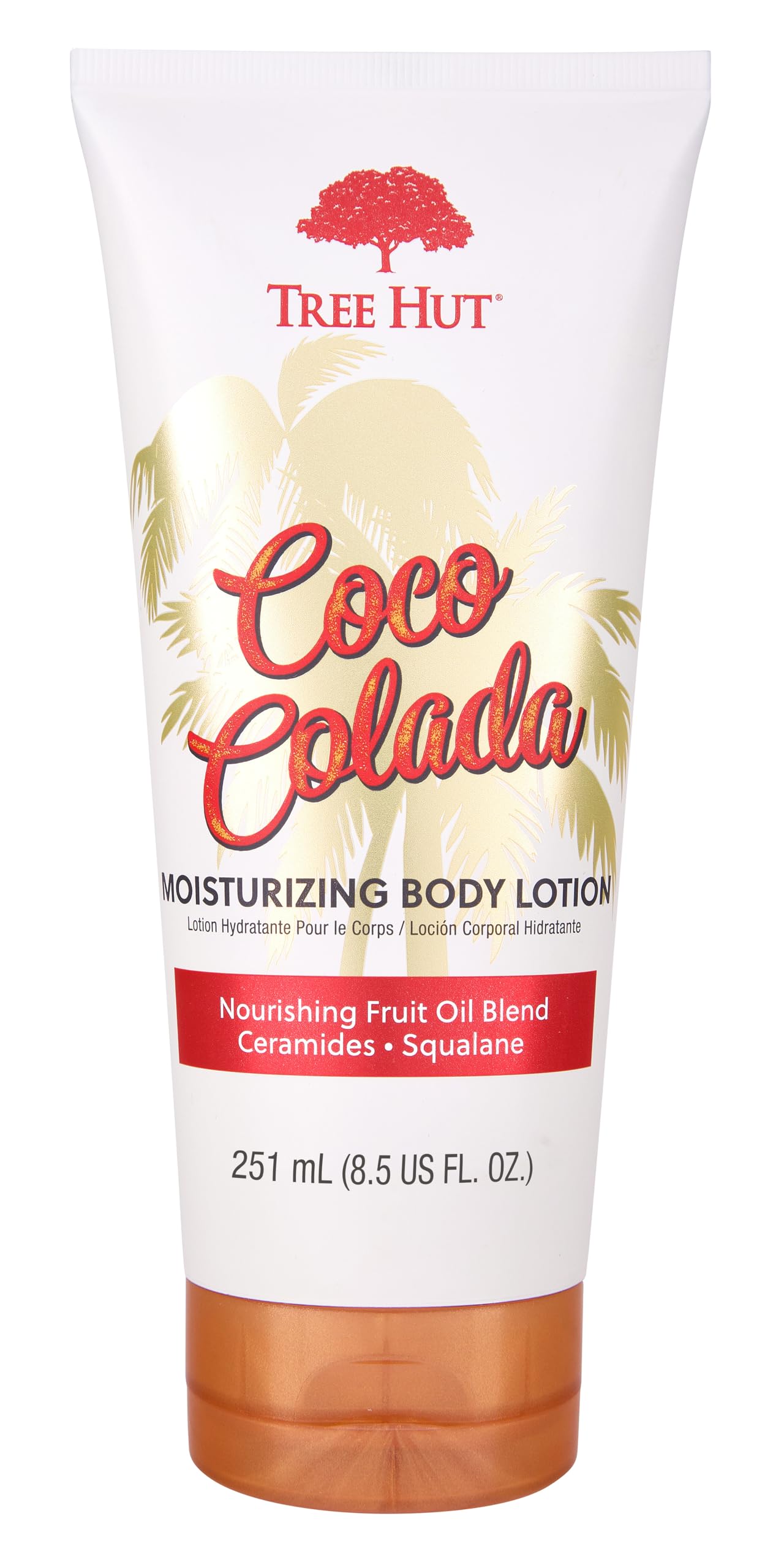 Tree Hut Coco Colada Moisturizing Body Lotion, Ceramide and Squalene Formula Helps Protect Skin, Long-lasting Hydration Leaves Skin Feeling Soft &amp;amp; Moisturized, 8.5 Fl Oz.