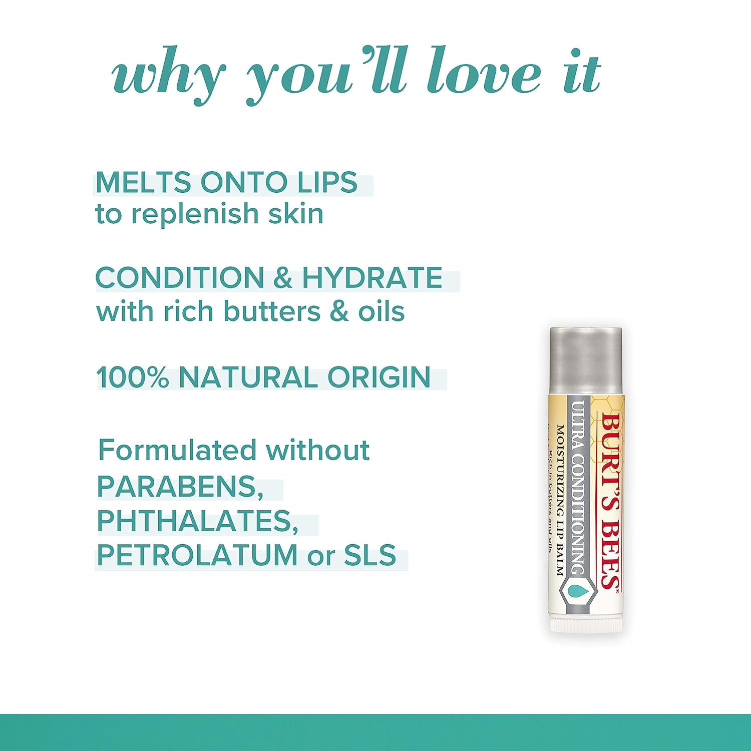 Burt's_Bees_Lip_Balm,_Moisturizing_Lip_Care,_100%_Natural_Origin,_Ultra_Conditioning_with_Shea,_Cocoa_&_Kokum_Butter_(4_Pack)