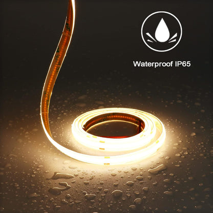 TOPAI_12V_COB_LED_Strip_Light_Warm_White/Natural_White/Cool_White/Blue/Green/Red_Waterproof_IP65_480LEDs/M_Super_Bright_4000Lm_CRI>90_16.4ft/5M_Dotless_High_Density_Cuttable_Flexible_for_Cabinet_Home_DIY_Lighting_Projects
