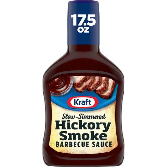Kraft_Hickory_Smoke_Slow-Simmered_Barbecue_Sauce,_17.5_oz_Bottle