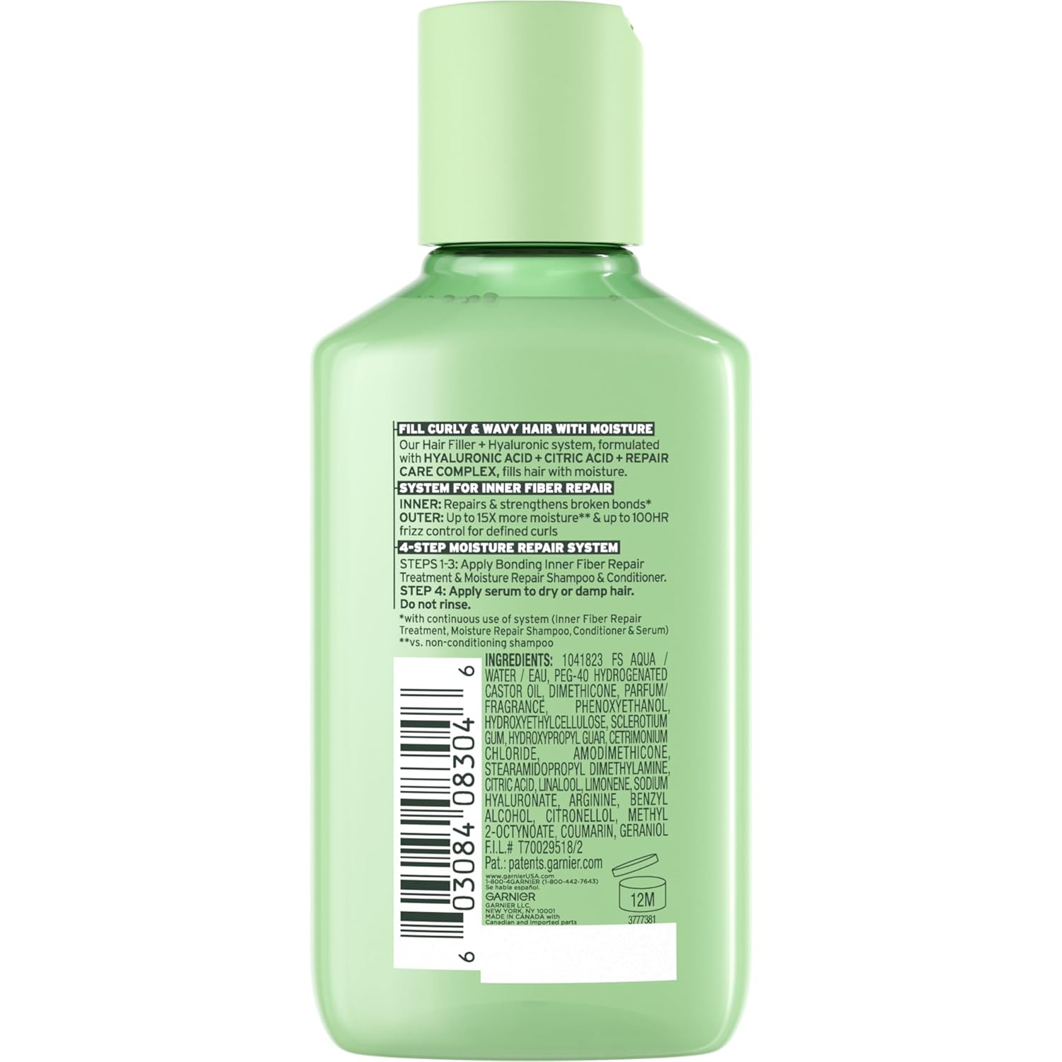 Garnier_Fructis_Hair_Filler_Moisture_Repair_Serum_Treatment,_Moisturizing_Hair_Serum_for_Curls_and_Waves_with_Hyaluronic_Acid,_3.75_Fl_Oz,_1_Count
