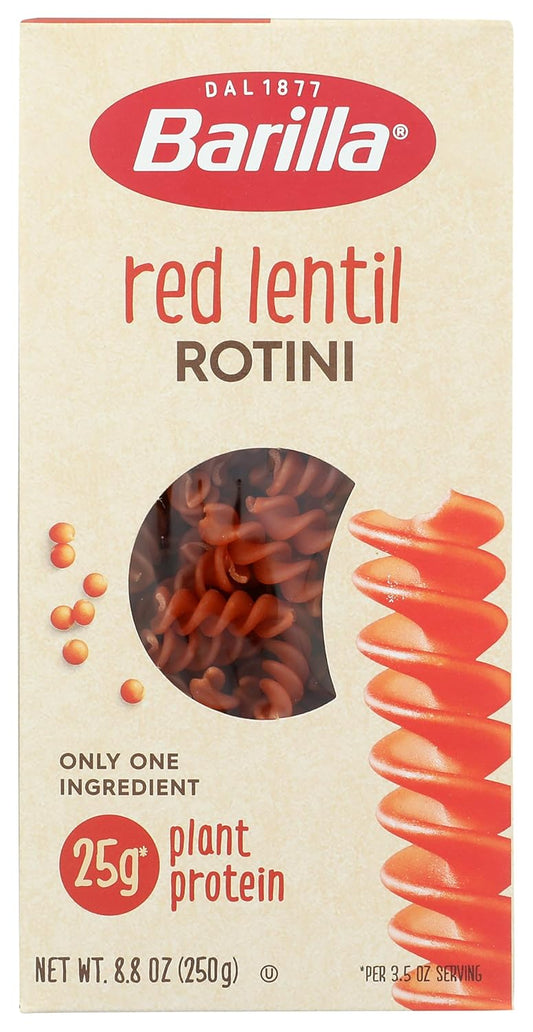 Barilla_Red_Lentil_Rotini_Pasta,_8.8_oz_-_Vegan,_Gluten_Free,_Non_GMO_&_Kosher_-_Made_with_Plant_Based_Protein