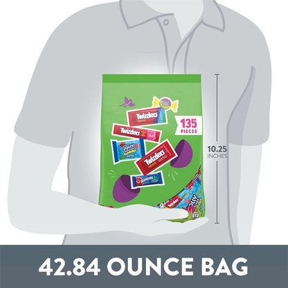 JOLLY_RANCHER,_TWIZZLERS,_and_AIRHEADS_Assorted_Fruit_Flavored,_Easter_Candy_Bulk_Bag,_42.84_oz_(135_Pieces)