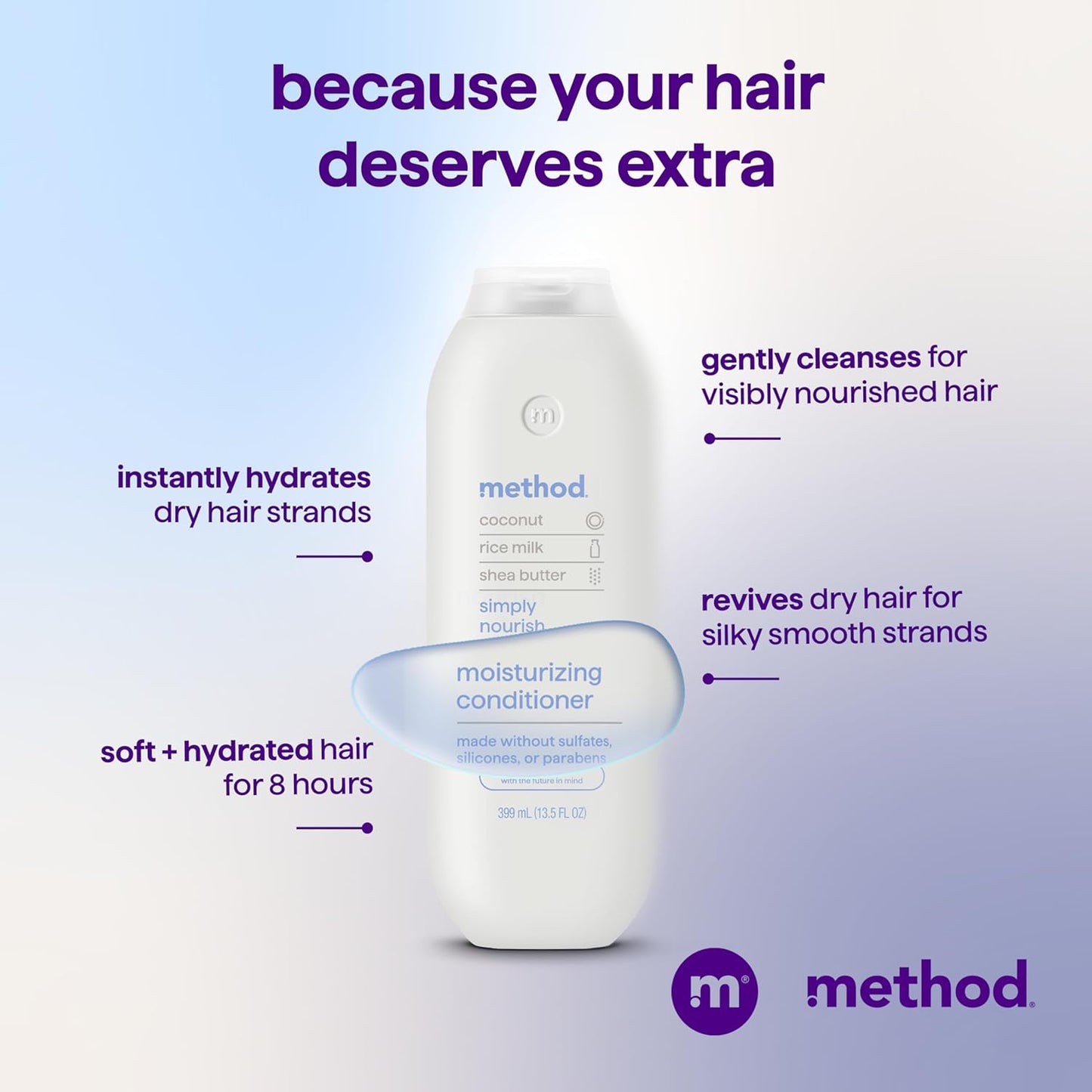 Method_Moisturizing_Conditioner,_Simply_Nourish_-_Revitalizes_Dry_Hair,_Safe_for_Color-Treated_Hair_-_Sulfate_Free_and_Cruelty_Free_-_13.5_oz