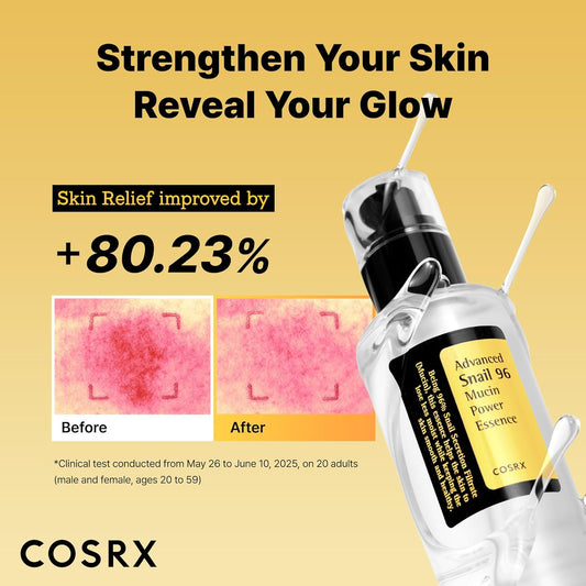 COSRX_Snail_Mucin_Repairing_Serum_100ml,_Hydrating_Serum_for_Face_with_Snail_Secretion_Filtrate_for_Dull_Skin_&_Fine_Lines,_Korean_Skin_Care