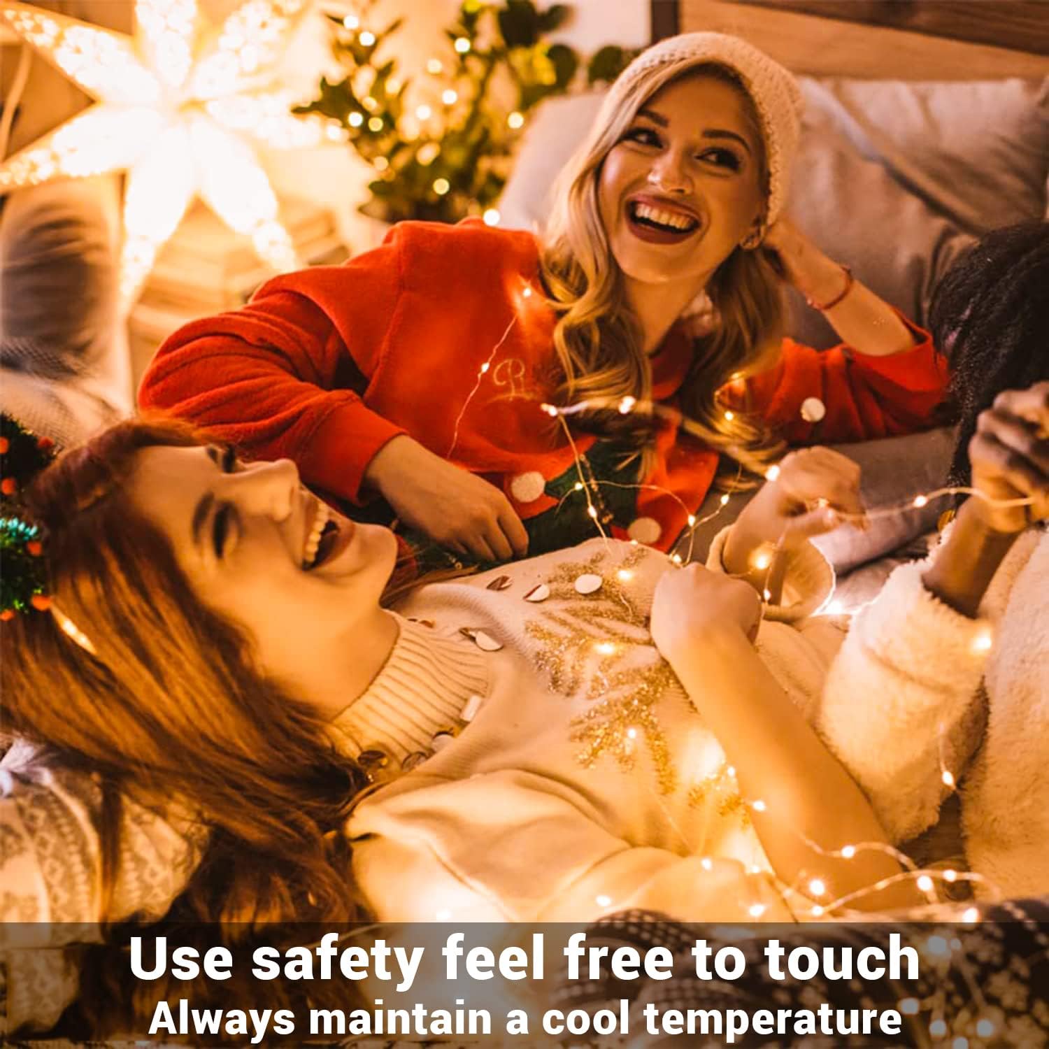 2_Pack_Total_200_LED_Fairy_Lights_Battery_Operated_String_Lights_with_Remote_&_8_Modes,_33FT_Waterproof_Copper_Wire_Battery_Powered_Twinkle_Lights_for_Outdoor_Christmas_Parties_Decoration_Warm_White