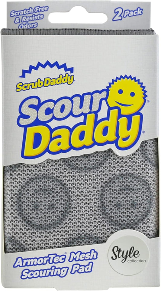 Scrub_Daddy_Scour_Daddy_Style,_Scourers_Non_Scratch_Scrubbing_Sponge,_Scouring_Pads,_Kitchen_Sponges_for_Dishes,_Dishwashing_Pan_Scrubber,_Cleaning_Supplies,_Dish_Sponges_for_Washing_up,_Pack_of_2
