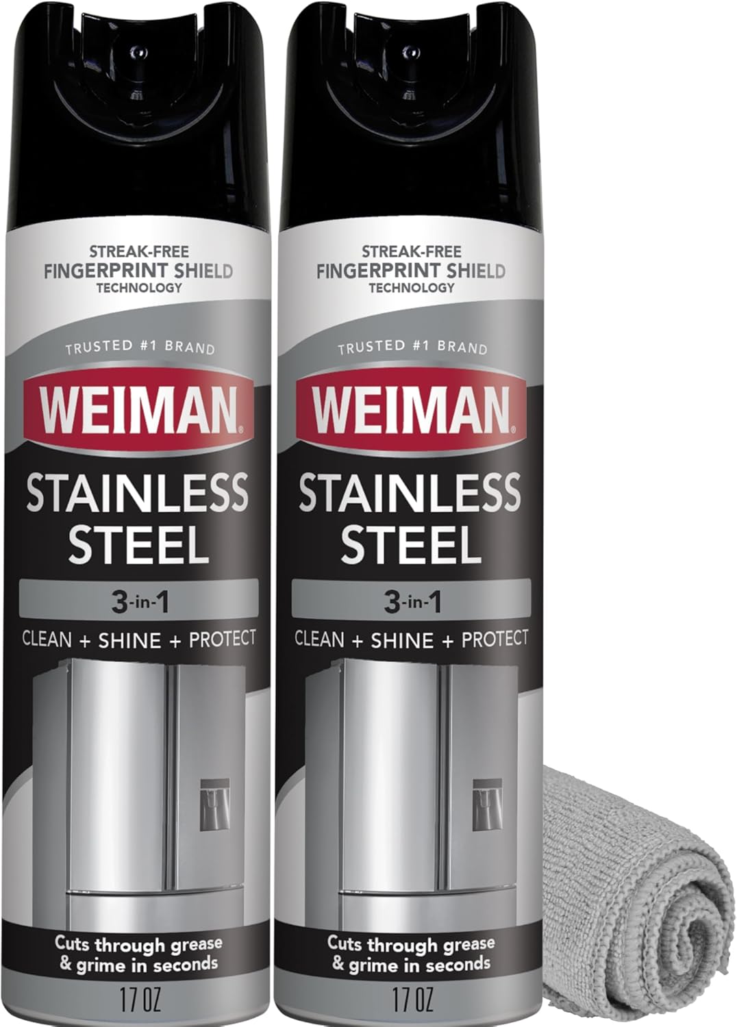 Weiman_Stainless_Steel_Cleaner_&_Polish,_2_Pack_Aerosol,_Anti_Fingerprint_Spray_Stainless_Steel_Cloth,_Water_Spots_&_Grease,_No_Streaks_or_Residue,_Safe_for_Metal_Polish,_Chrome,_Appliances_&_Sinks