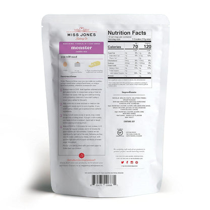 Miss_Jones_Baking_Gluten-Free_Monster_Cookie_Mix_-_Certified_Gluten_Free_&_Made_with_100%_Oats,_Easy_To_Bake_Desserts_&_Treats,_Artificial_Colors,_10.57_Ounce_(Pack_of_1)