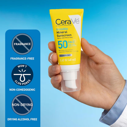 CeraVe_Invisible_Mineral_Sunscreen_SPF_50,_Face_Sunscreen_for_Sensitive_Skin_With_Zinc_Oxide_&_Titanium_Dioxide,_Vitamin_E_+_Niacinamide_+_Ceramides,_Oil_Free,_Travel_Size_1.62_oz