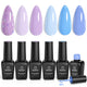 Blue,Pink,Purple