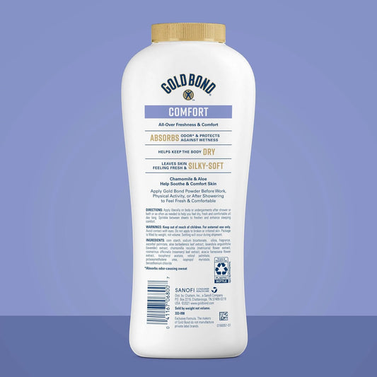 Gold_Bond_Comfort_Body_Powder,_10_oz.,_Talc-Free,_Fresh_Clean_Scent_with_Aloe_&_Chamomile,_Pack_of_2