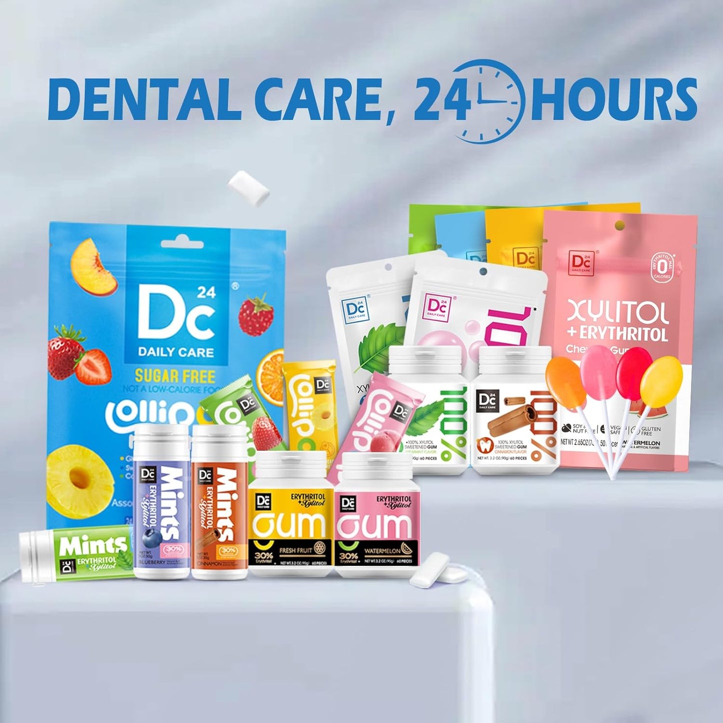 DC24_DAILY_CARE_Xylitol_Mints_|_No_Aspartame_|_Sugar_Free_|_Low-Calorie_with_Erythritol_|_Breath_Mints_Dry_Mouth_Diabetic_Friendly_|_Assorted_Flavors_30_Pieces_(Pack_of_4)