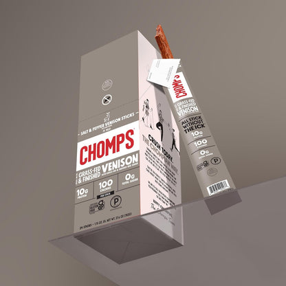 Chomps_Grass-Fed_&_Finished_Salt_&_Pepper_Venison_Jerky_Meat_Snack_Sticks_10-Pack_-_Keto,_Paleo,_Low_Carb,_Whole30_Approved,_10g_Lean_Meat_Protein,_Gluten_Free,_Zero_Sugar_Food