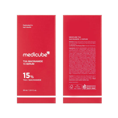 medicube_TXA+Niacinamide_15%_Glow_Facial_Serum_for_After_Spot_Care_|_All-in-One_Daily_Korean_Skincare_|_Uneven_Skin_Tone,_Texture,_and_Hydration_Care_|_High-Potency_Tranexamic_Acid_5%_|_1.01_fl.oz
