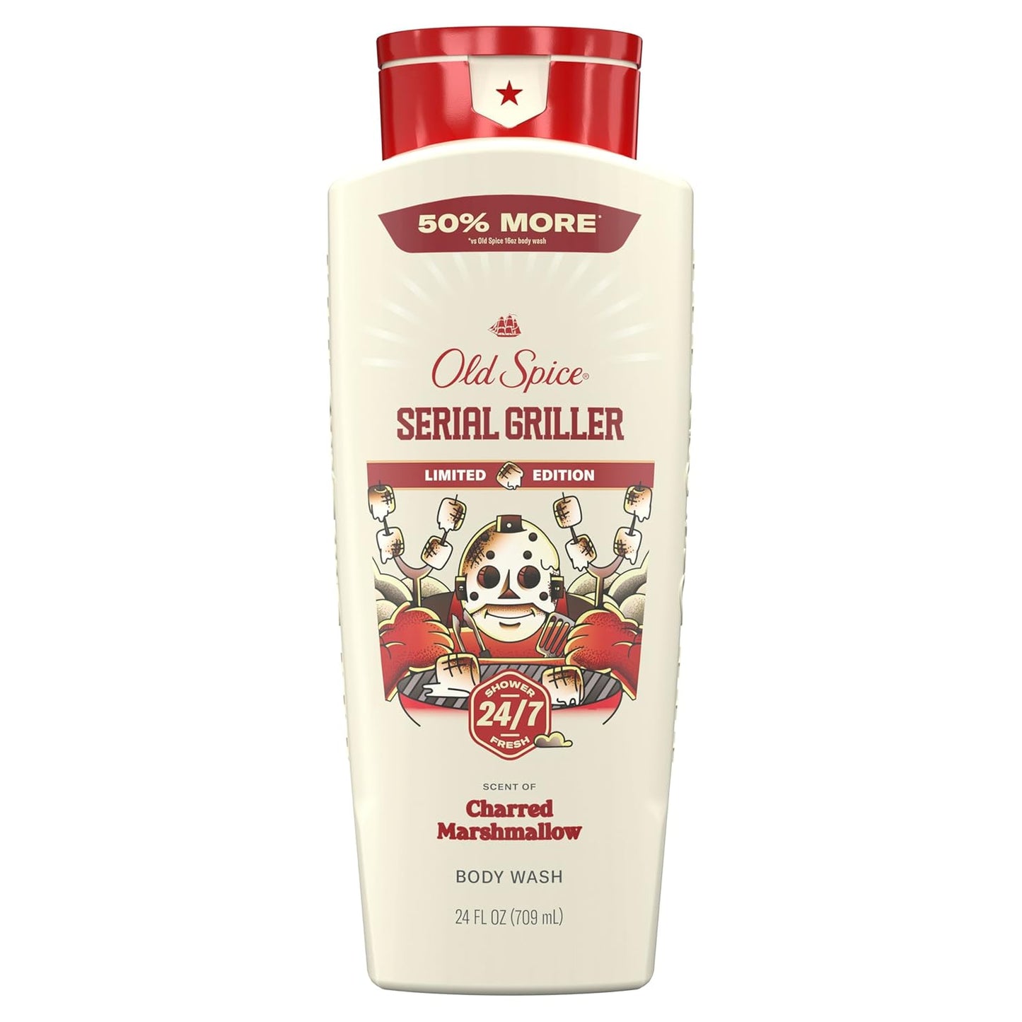 Old_Spice_Body_Wash_for_Men,_Summerdudes,_24/7_Shower_Fresh_with_Daily_Use,_Long_Lasting_Scent,_Cleanse_&_Refresh_Skin,_VIP_Festival_Experience,_Serial_Griller_with_Charred_Marshmallow_Scent,_24_oz