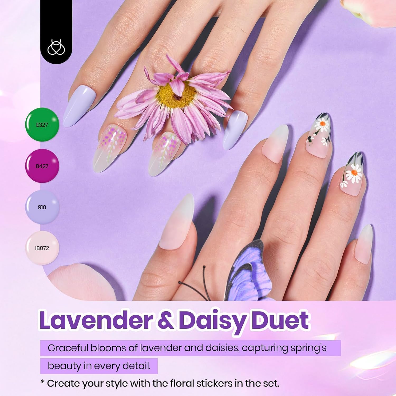 beetles_Pastel_Easter_Gel_Polish_Set_-_Petal_Symphony_Collection,_40_Pcs_36_Colors_Gel_Polish_Set_Spring_Colors_Pink_Red_Green_Blue_Color_Gel_with_Base&Glossy_Matte_Top_Coat_UV_LED_Nail_Art