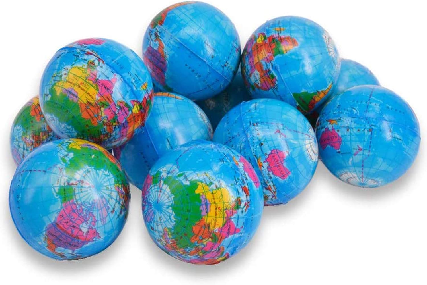 24_Pack_Squeezable_World_Stress_Balls_for_Kids_Mini_Earth_Ball_-_Pressure_Relieving_Health_Balls_Globe_Pattern_Balls_,_School,_Classroom,_Party_Favors_(2.5"_Inches)