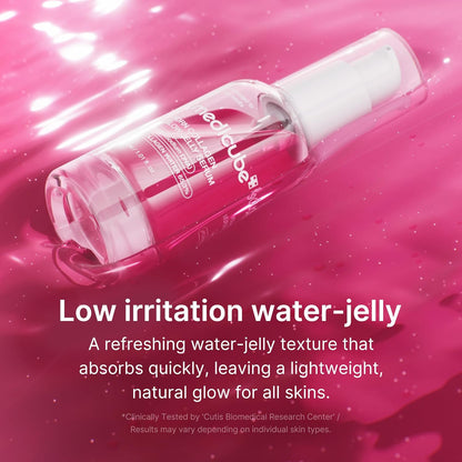 medicube_PDRN_Pink_Collagen_Glow_Jelly_Serum_|_Lightweight_Water-Jelly_For_Plump_&_Supple_Skin_|_Radiance_&_Elasticity_Care_with_PDRN,_Collagen,_Niacinamide_|_Korean_Skin_Care_1.01_fl.oz