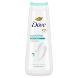 Dove Body Wash Sensitive Skin For 24hr Lotion-Soft Skin Moisturizing Skin Cleanser Gentle Hypoallergenic Formula with No Sulfates No Parabens